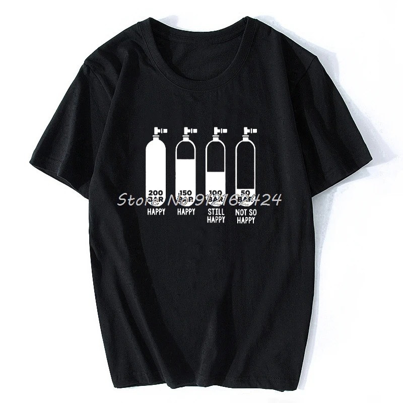 

Diver 200 Bar Funny T Shirts Men Summer Cotton Harajuku Long Sleeve O Neck Streetwear Tops Oversized Heartbeat Scuba Diving