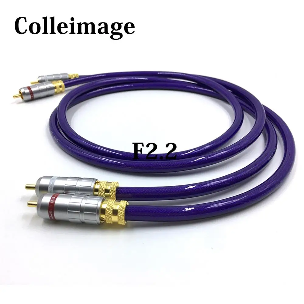 Аудио усилитель colliimage Hi Fi аудио CD DVD плеер Van Den Hul VDH Гибридный RCA кабель для