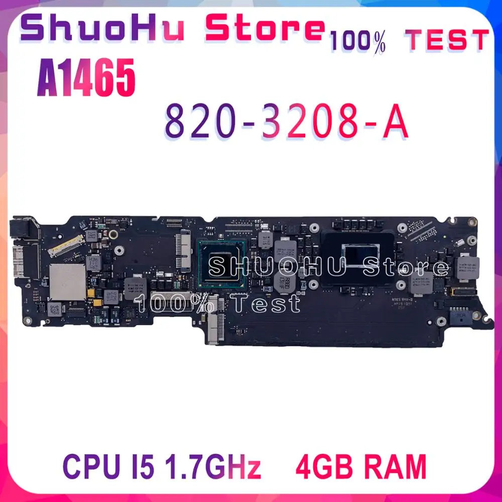 Материнская плата 820-3208-A для MacBook Air 11 &quotA1465 логическая i5 1 7 ГГц 4 Гб ОЗУ материнская