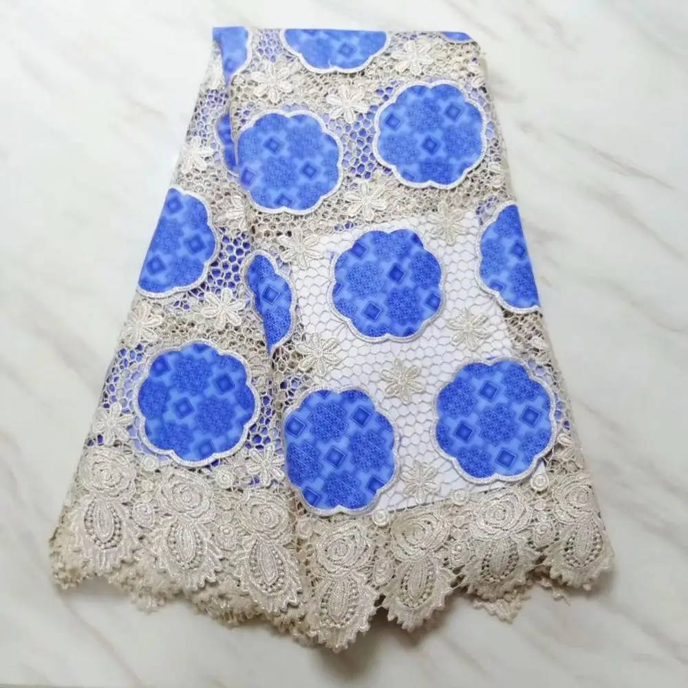 Африканская восковая ткань кружево последнее поступление воск Анкары с