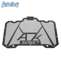 ak550 logo motorcycle stainless steel radiator grill guard cover for kymco ak550 ak 550 2017 2019 2020 motorbike accessories