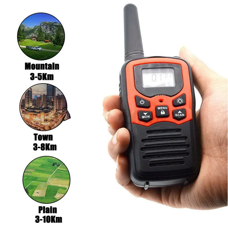 Для склада отель иди и болтай Walkie Talkie S для взрослых детей 22 Каналы 2x Ручной “иди