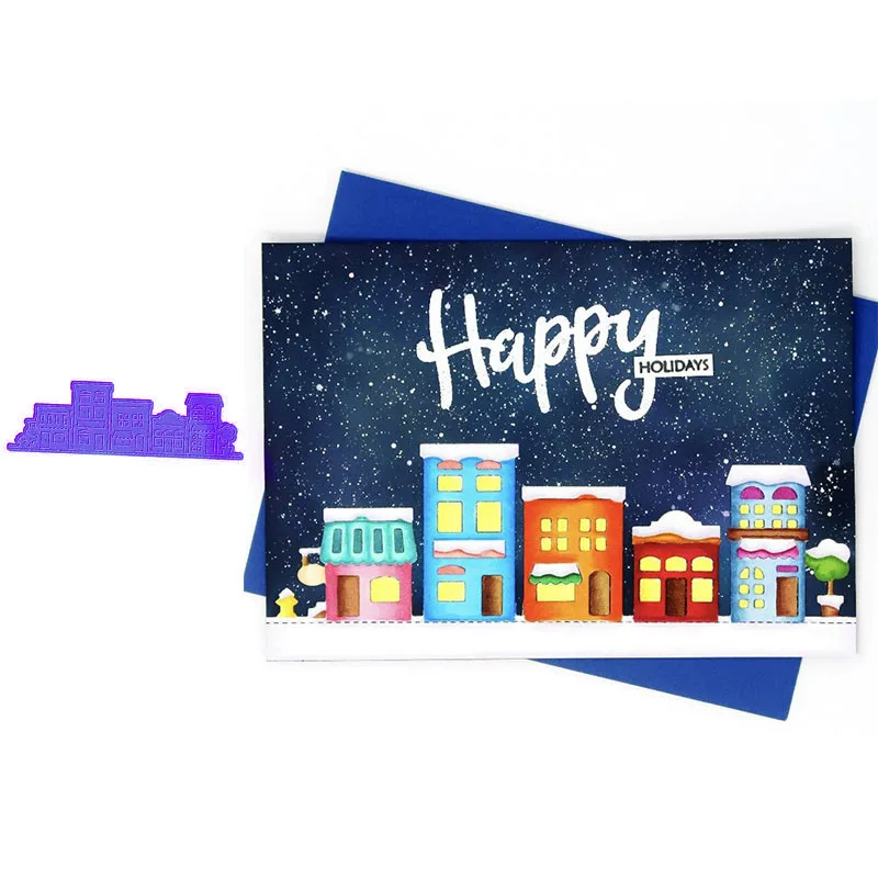 Металлические пресс формы для вырезания главных зданий вырезанная форма