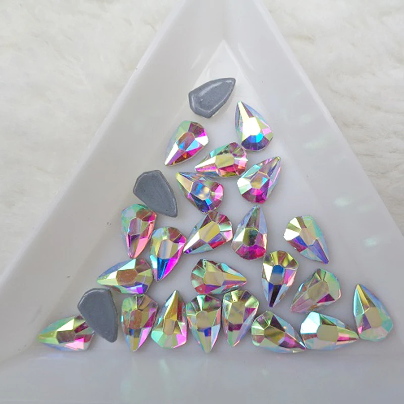 Ткань для одежды железо на хрустальной резине стразы с горячей фиксацией