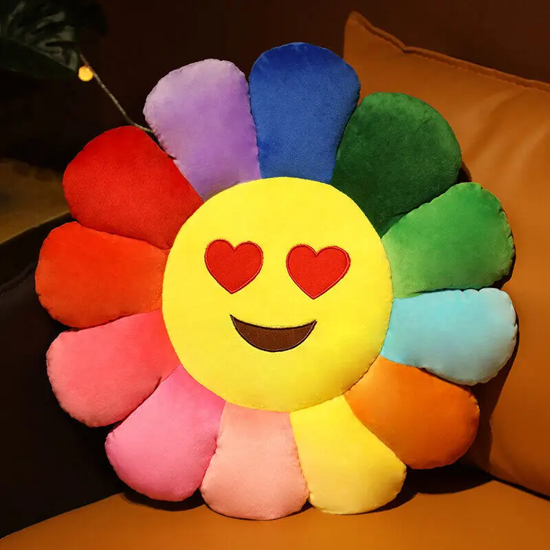 

Милая искусственная кожа, мягкая подушка для офисного стула, диван, прекрасная мягкая кукла с цветами и растениями, рождественские подарки ...