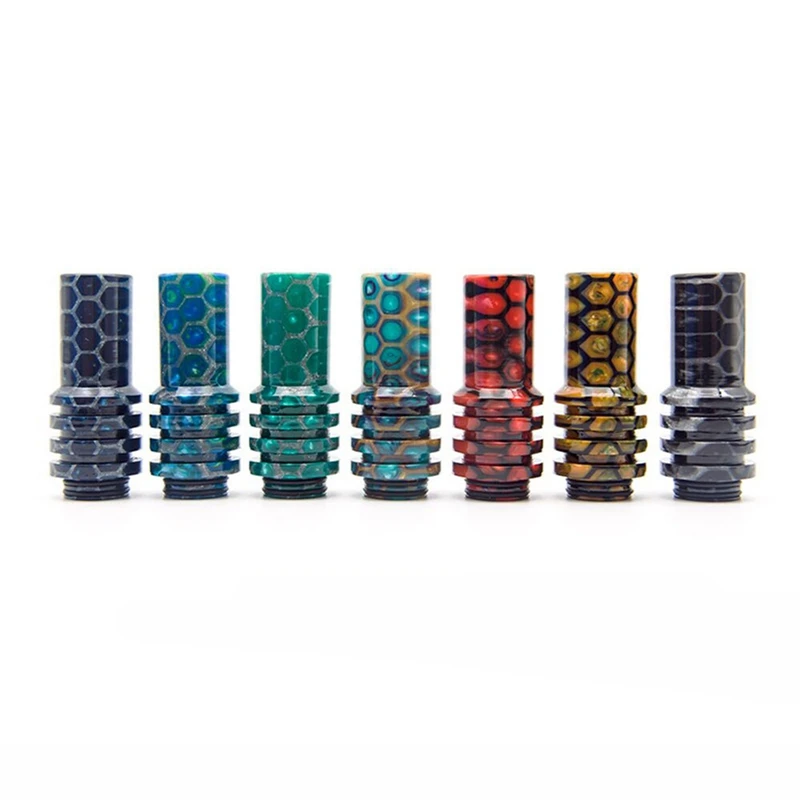 

Новый 810 дрип-тип эпоксидной смолы со змеиным узором соты прогноз погоды с защитой от ожогов распылитель-мундштук аксессуары