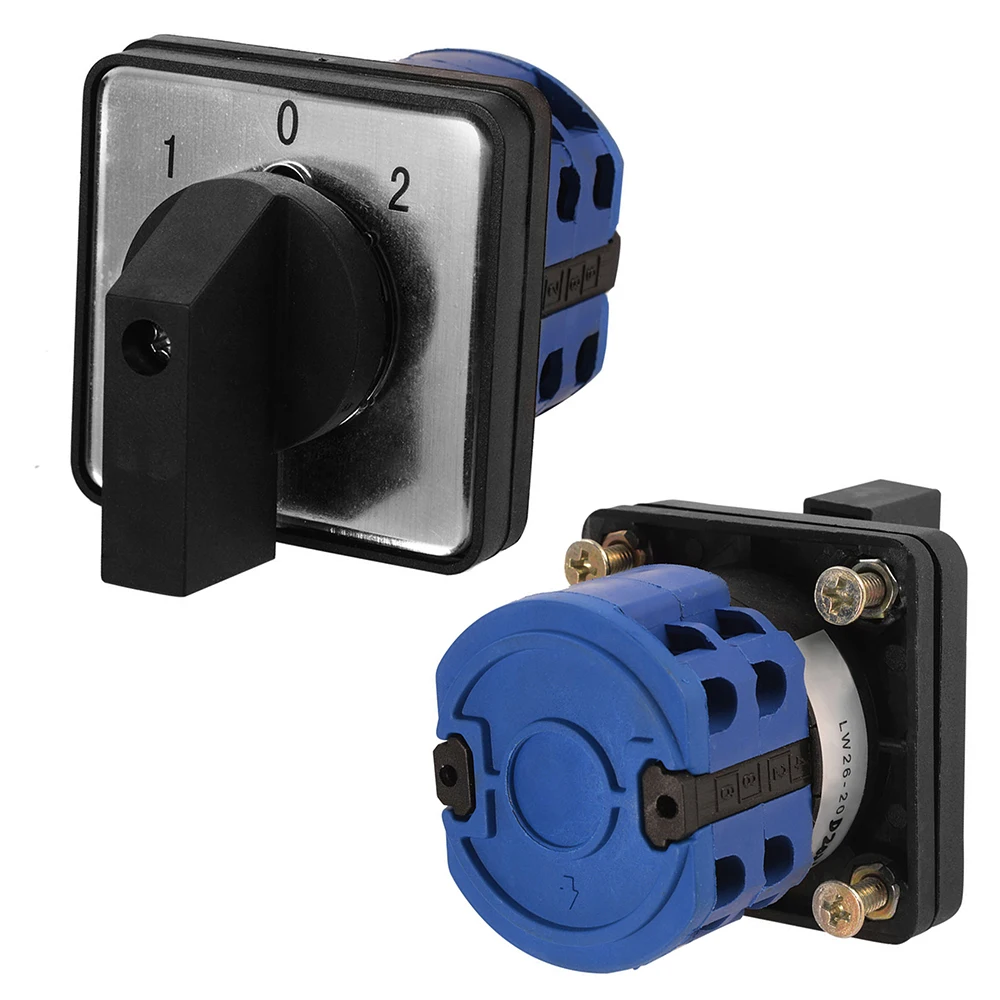 20A 3 положения поворотный кулачковый переключатель переключения LW26 20D вкл. ВЫКЛ.