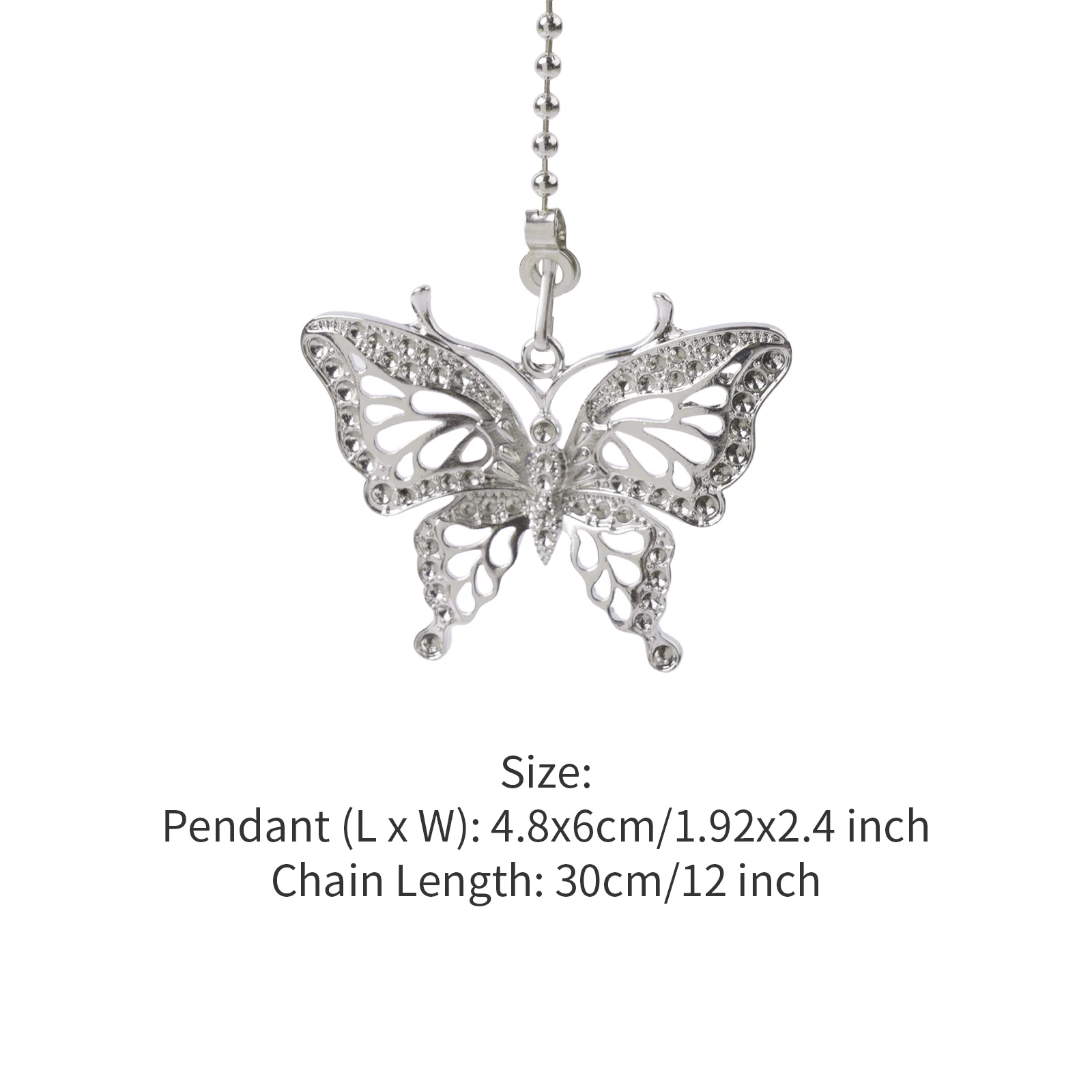 4 шт. цепочка для потолочного вентилятора в форме бабочки |