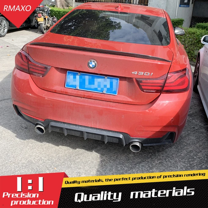 Спойлер для BMW F36 2014 2018 420i 428i 435i 440 NTk спойлер из АБС пластика цвет заднего крыла