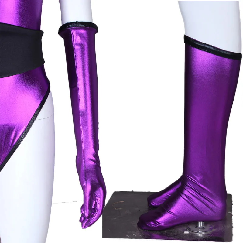 Сексуальные костюмы на Хэллоуин для женщин mmoral Kombat 2 версия Mileena костюм для косплея фиолетового цвета боевой костюм