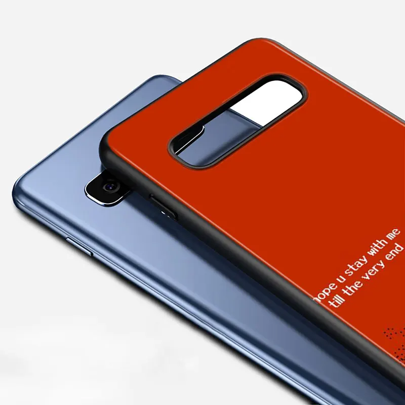 

Silicone Black Cover Art Stories Quotes for Samsung Galaxy Note 10 Pro 9 8 Plus S10 5G S9 S8 S7 Plus S6 Phone case