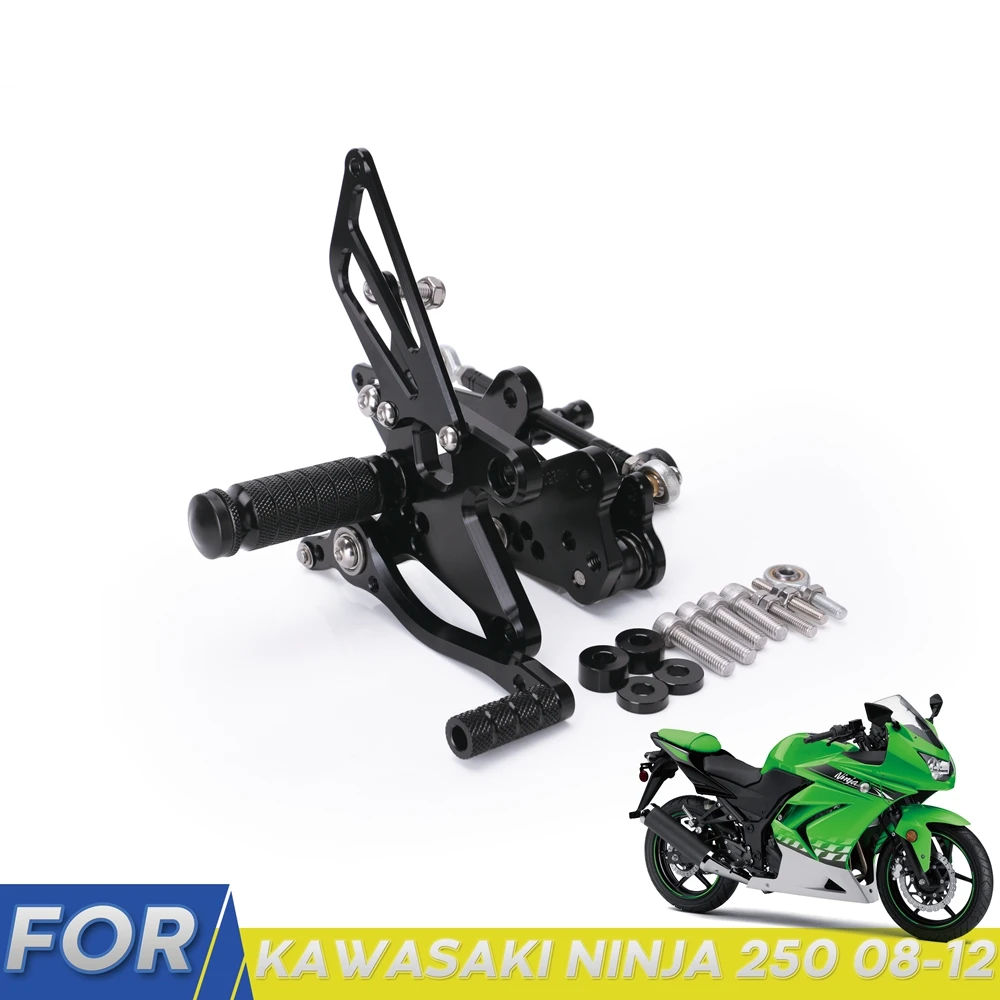 Набор задних насадок для мотоцикла регулируемая подставка ног CNC алюминиевый 2008