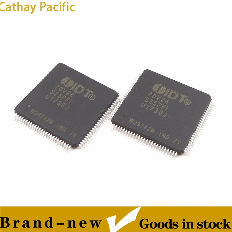 

IDT70V24S25PFI Memory SRAMsDual-Port SRAM 4KX16 25ns CMOS PQFP100 14 X 14 MM 1.40 MMHEIGHT TQFP-100