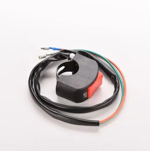 

1PC HANDLEBAR HEADLIGHT FOG SPOT LIGHT LAMP ON OFF SWITCH 12V DC MOTORCYCLE 7/8''