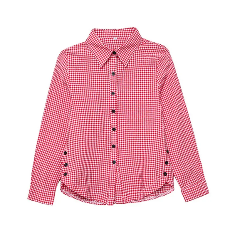 

Women Striped Blouse Shirts 2019 Spring Autumn Casual Loose Turn Down Collar Long Sleeve button Work Business Tops femme Blusas