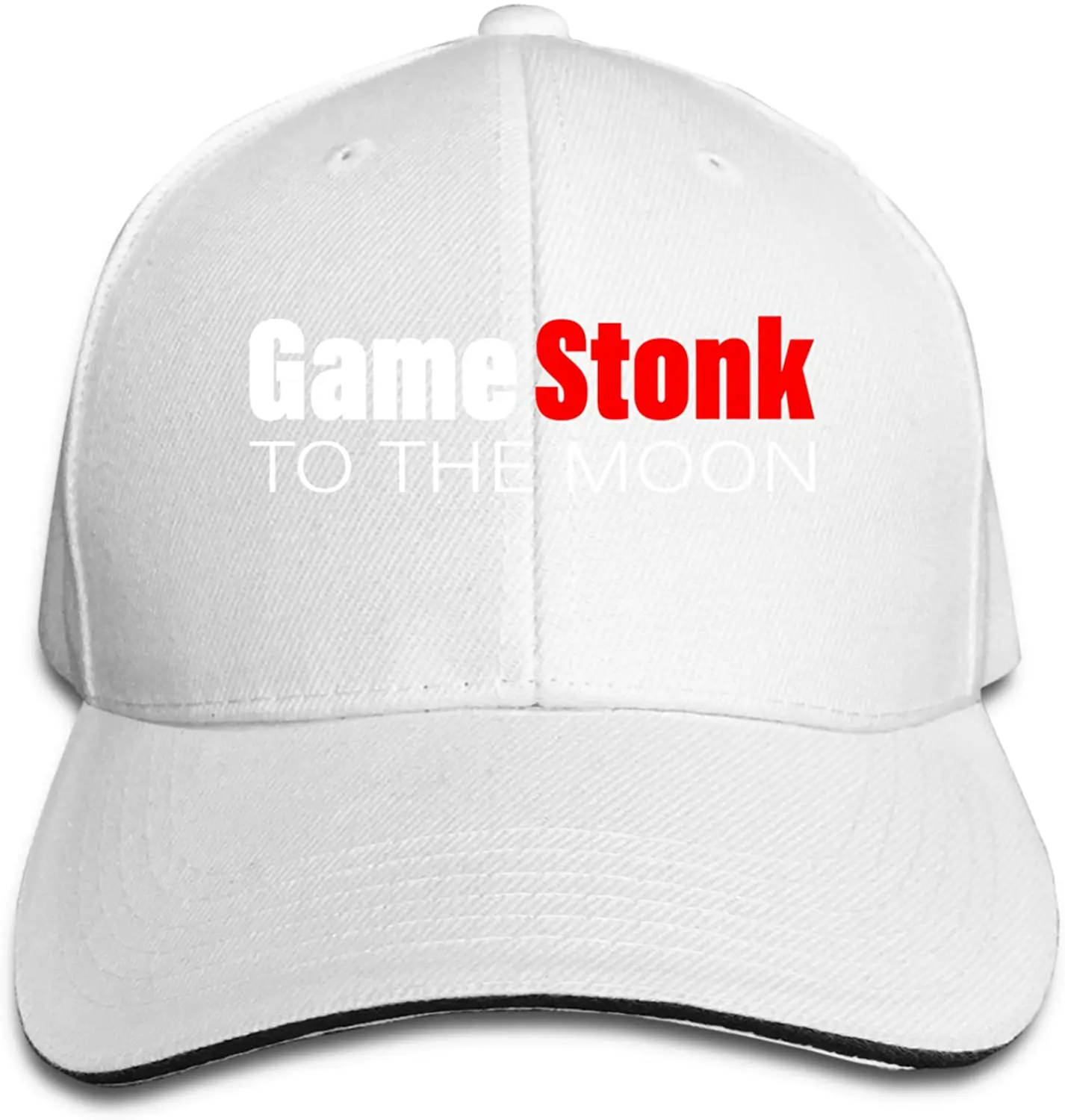 

Регулируемая Бейсболка унисекс Game Stonk to The Moon