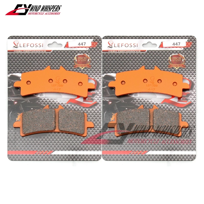 Передние и задние тормозные колодки для мотоцикла Yamaha XP 500 T-Max 2008-2009-2010-2011 Tmax Tmax500