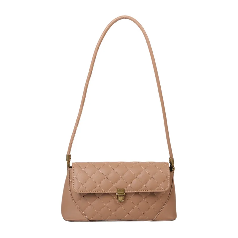 

Diamond Embroidery Thread Bag for Women Axillary Baguette Bag Casual Fashion Design Shoulder Underarm Quilted Women's Bag