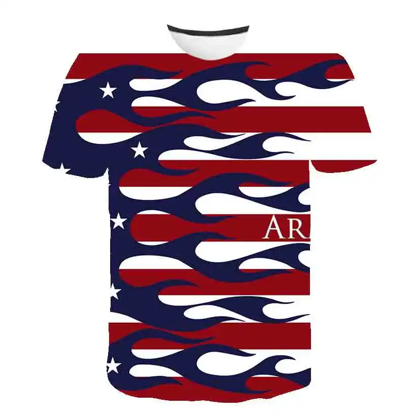 

Eagle Print 3D T-shirt Fashion Short Sleeve Hip Hop Funny Flying USA Men Women T shirt Boys Tee Shirt Homme Tops Clothing