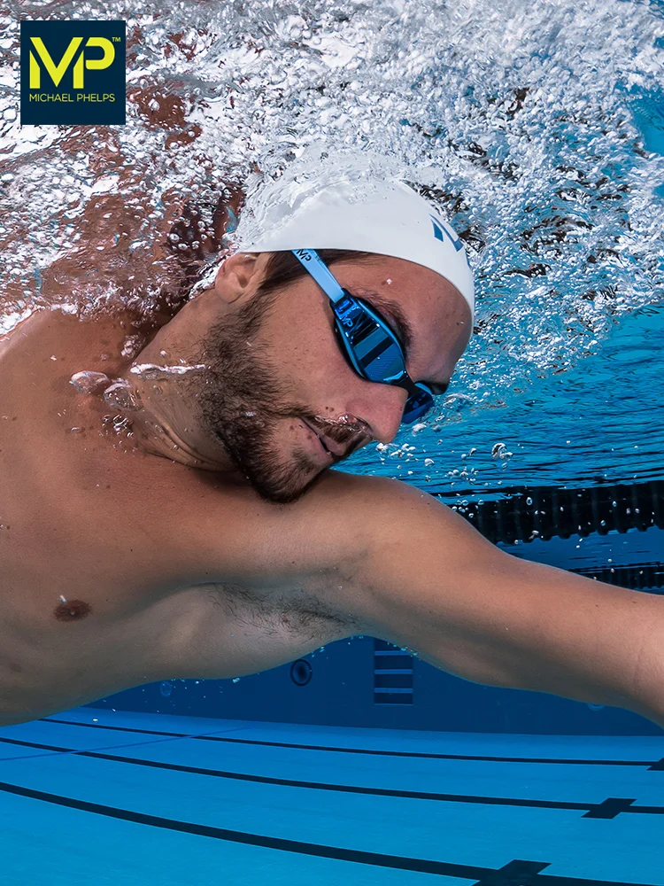 MP Phelps очки для мужчин и женщин для взрослых водонепроницаемые противотуманные HD профессиональные гоночные тренировочные плакирующие очки для плавания