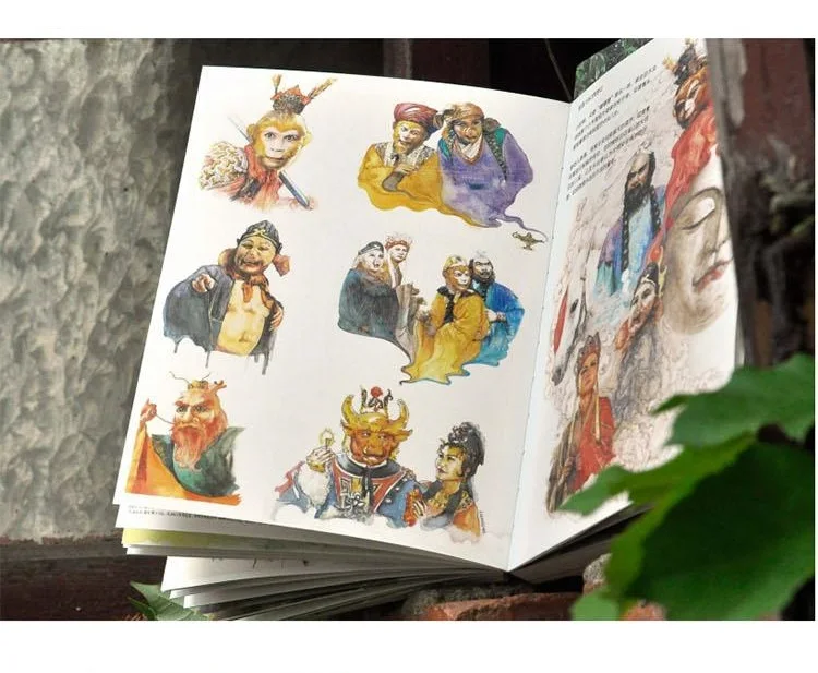 

Nooks In Watercolor Retro watercolor tutorial self study book warm color watercolor hand drawing coloring book