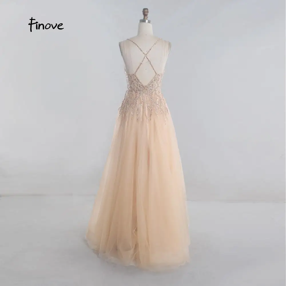 Женское вечернее платье с V-образным вырезом без рукавов | Свадьбы и торжества