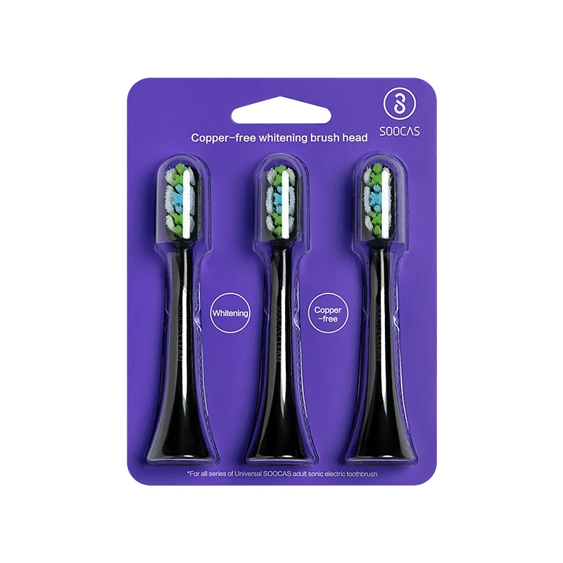 Оригинальный комплект из 3 предметов Зубная щётка головки SOOCAS X3U V1 X5 сменные