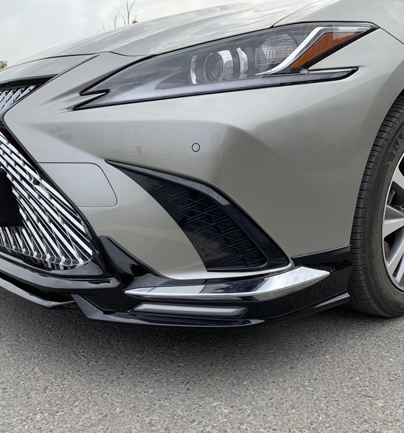 Комплект кузова автомобиля переднего и заднего бампера для губ Lexus ES 350 300h спойлер, диффузор сплиттерная губа боковые юбки