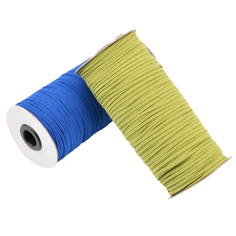 Эластичная лента 1 ярд 3 мм эластичная канатная Резиновая ручная работа швейные