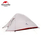 Naturehike Cloud Up 2 Ультралегкая палатка 2-3 человека водонепроницаемая наружная туристическая Пляжная палатка 20D 210T нейлоновая альпинистская палатка для кемпинга