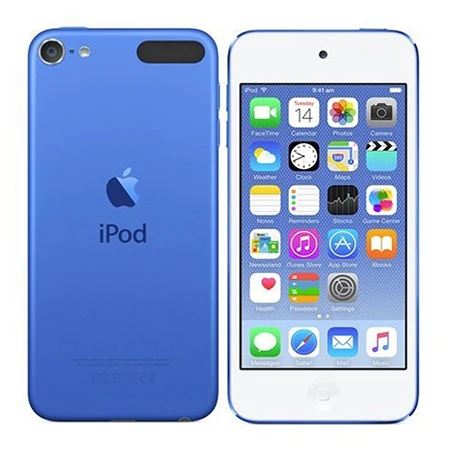 Blue Авторизация Apple Ipod Touch 6 MP3/4 4,0 дюйма с сенсорным экраном Встроенные динамики 16/32/64/128 ГБ воспроизведение музыки видео с FM Электронная книга - Цвет: Blue