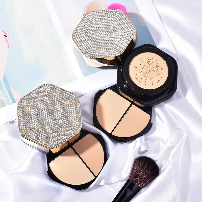 

Mushroom Cushion BB Cream Long Lasting Waterproof Foundation Oil Control Moisturizing Brightening Skin CC Cream Cosmetics TSLM2