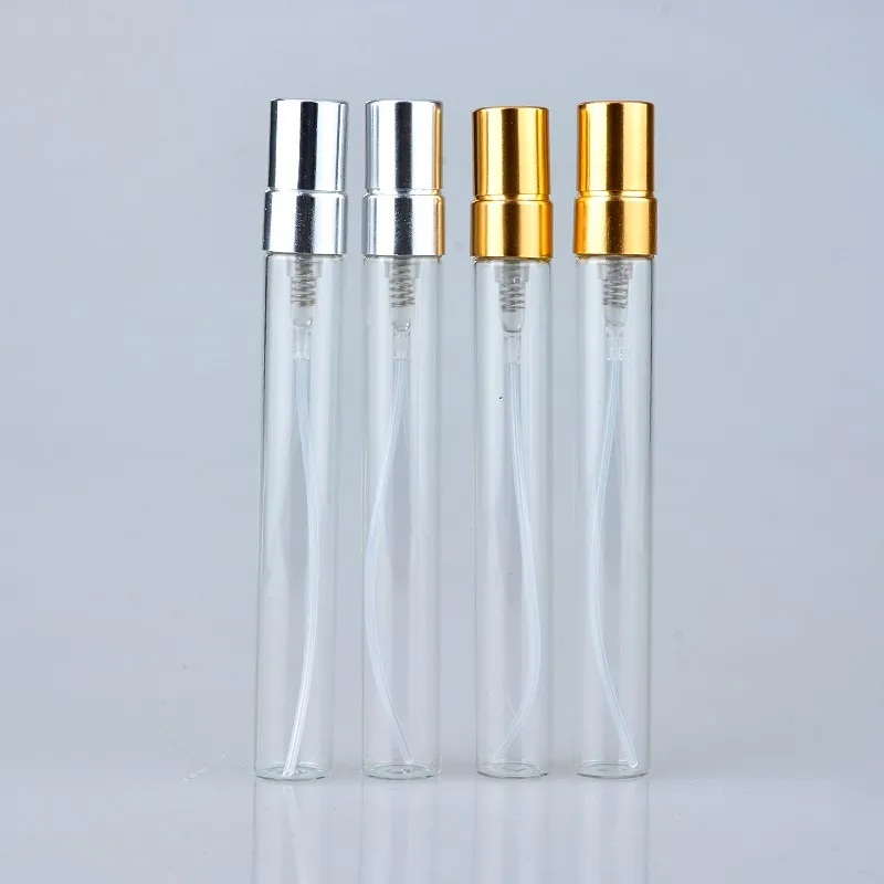 

10 Pieces/10ML Refillable Parfum Travel Spray Bottle , Portable Perfume Spray Bottle with Aluminium Pump