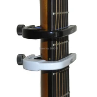 alice a007m adjustable elasticity aluminum alloy padded acoustic guitar capo