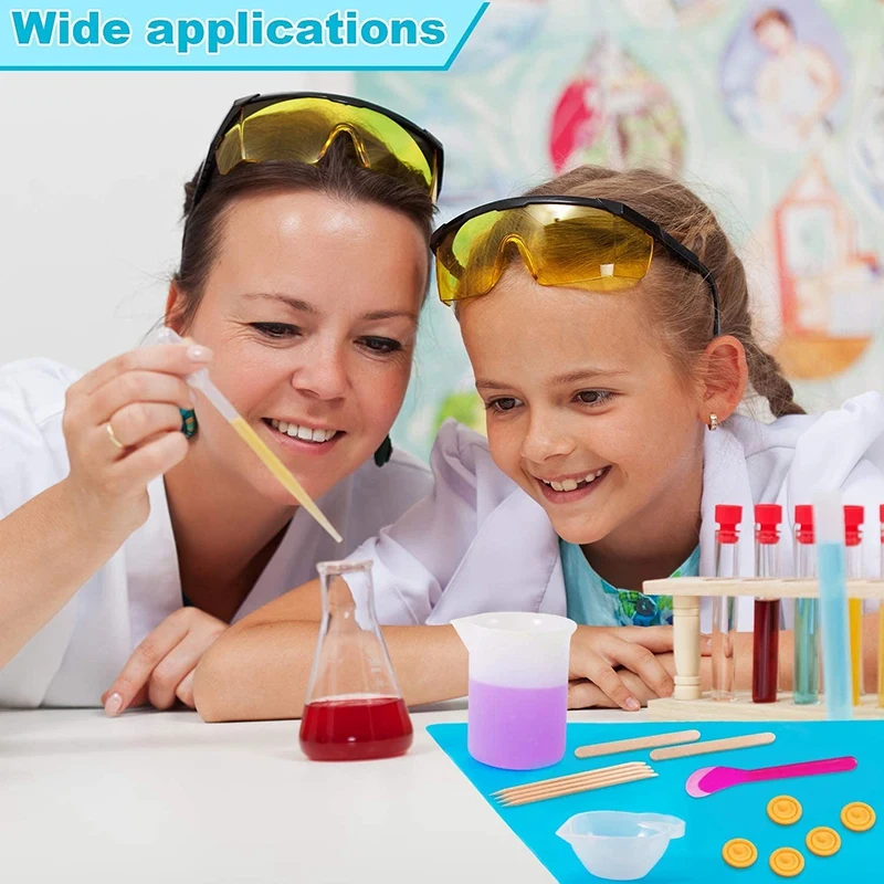 

55PCS Epoxy Resin Tool Kit Beginners, Silicone Measuring Cups for Resin, Silicone Mixing Spoon for Resin Cast Making