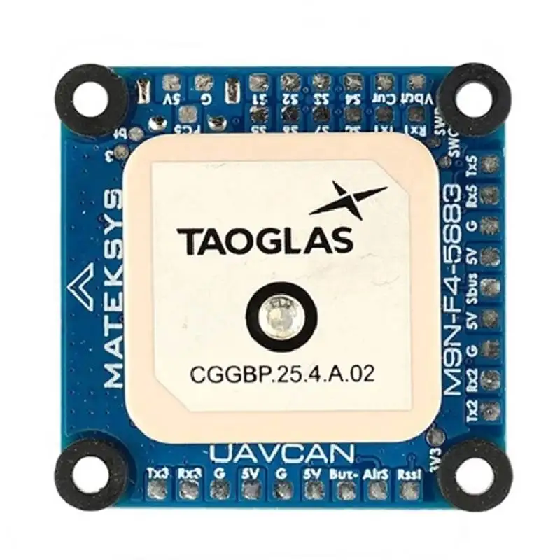 

MATEKSYS GNSS M9N-F4-5883 NEO-M9N GPS Module Magnetic Compass QMC5883L for GLONASS Galileo FPV Racing Drone Spare Parts RC Parts