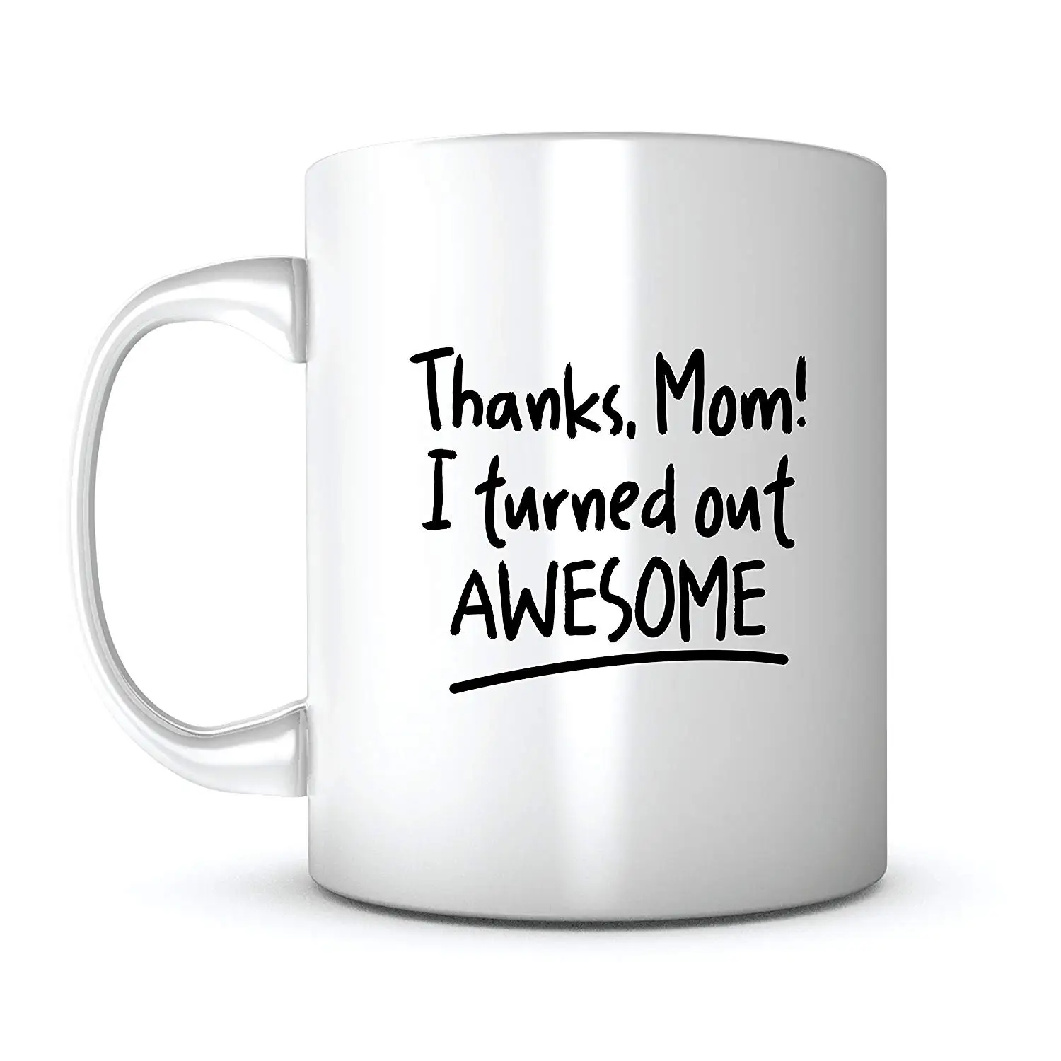 Забавная кружка Спасибо Маме я получила потрясающую керамическую кофейную