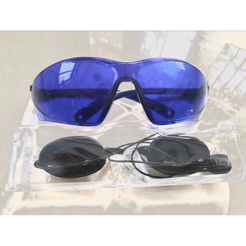 Светильник для очков нанометр лазерная защита очки удаления волос/оборудование