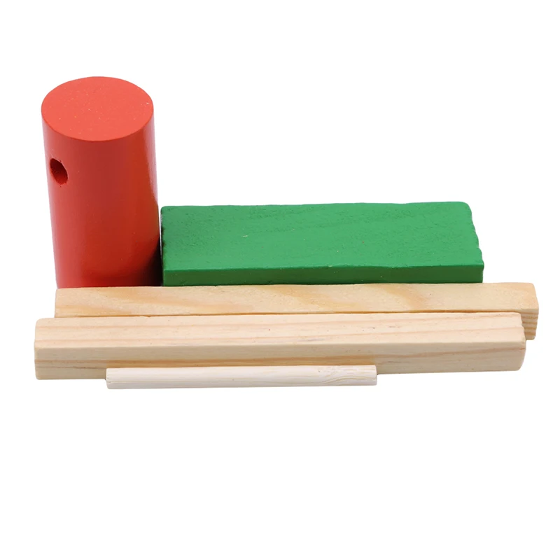 

Wooden Domino Institution Accessories Blocks Colorful Dominoes Games Toys For Children