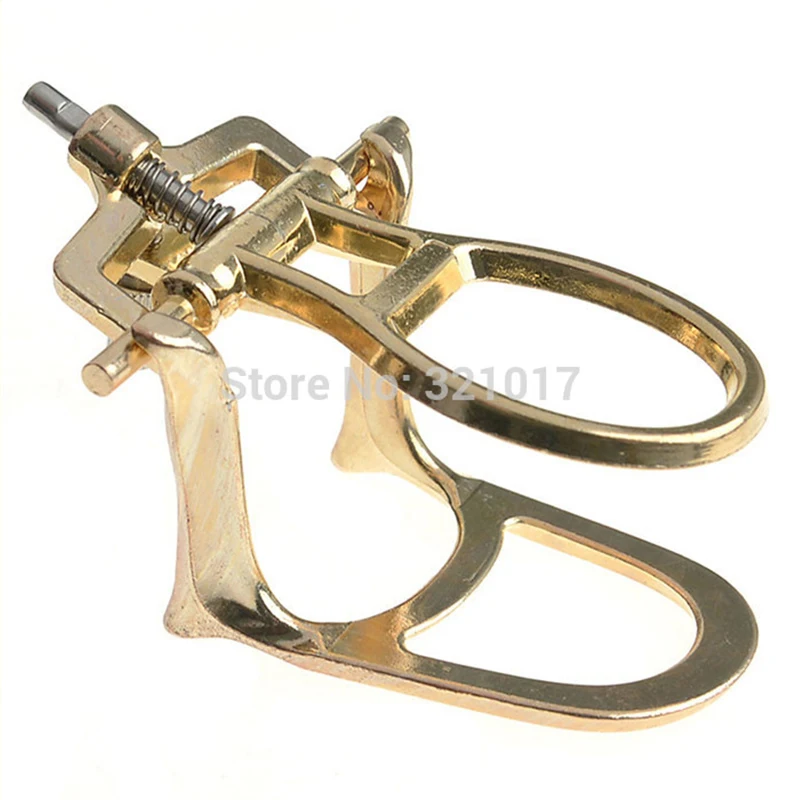 Шарниры из золотого сплава регулируемые среднего размера 65 мм стоматологические