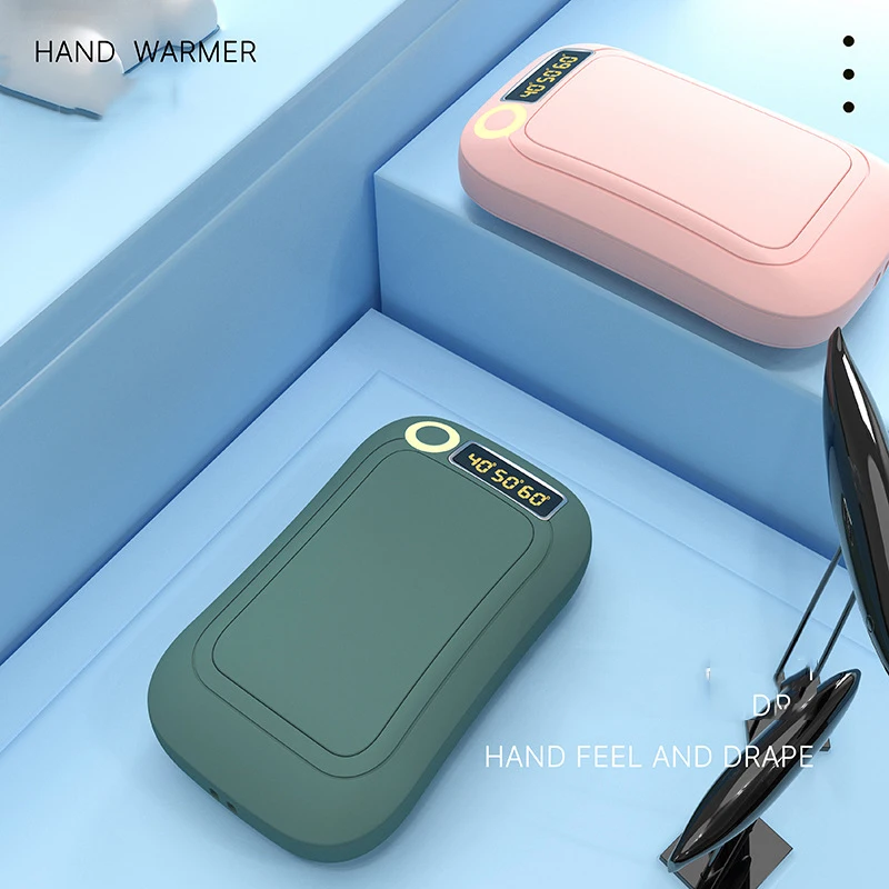 

Внешний аккумулятор 2 в 1, 10000 мАч, с подогревом для рук