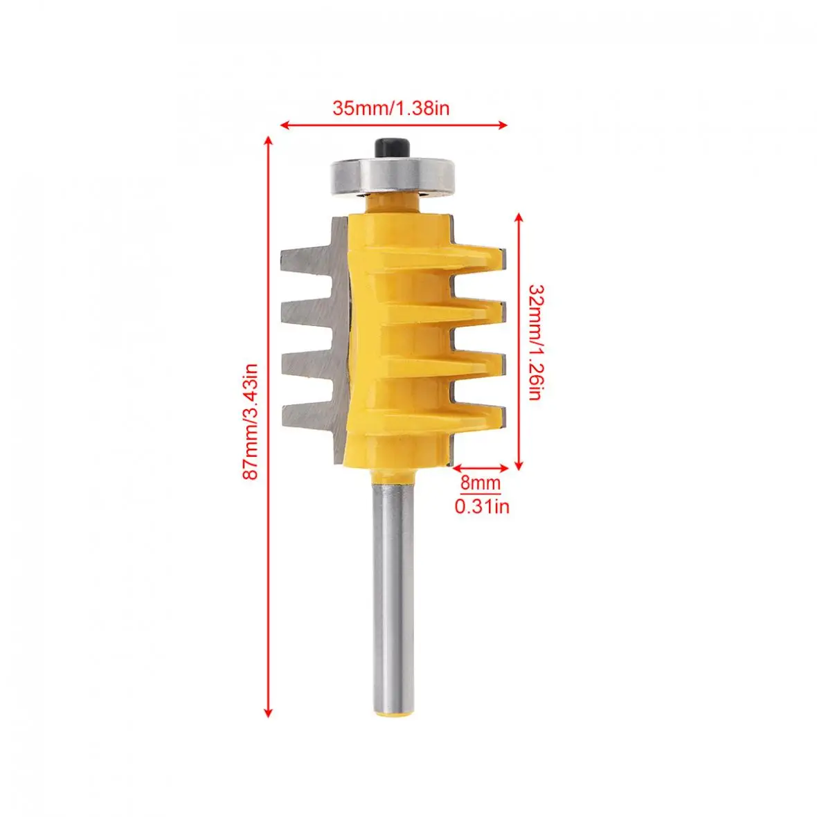 

1 / 4 Handle Electric Cutting Tool Woodworking Cutter, Engraving Machine Milling Cutter