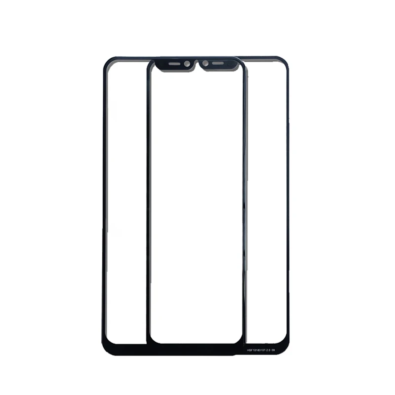 

2In1 LCD Touch Screen Panel Front Glass Replacement Outer Glass Cover Lens With OCA For VIVO V9 Touch Screen Glass Accessoires