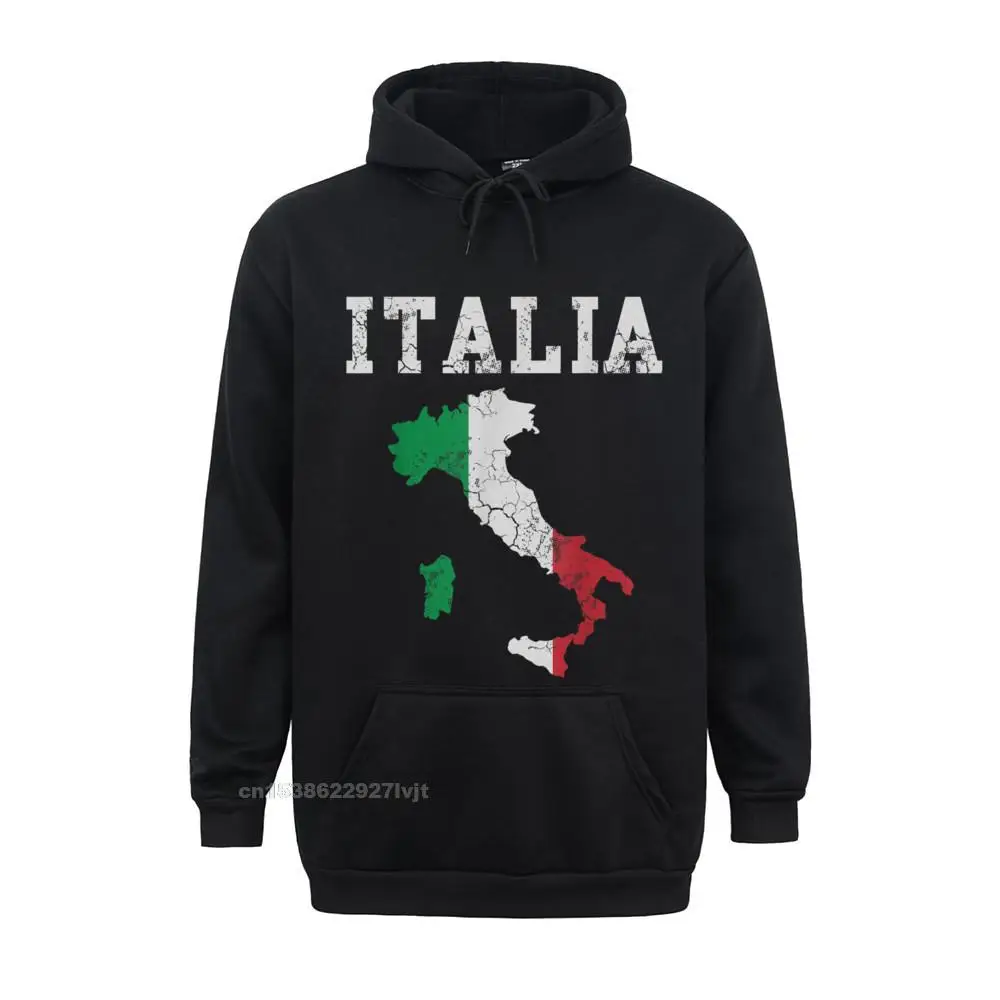 Italia Italy Flag Map Italian Italiano Family Hoodie Rife Man Streetwear Street Tops Shirts Cotton Printed