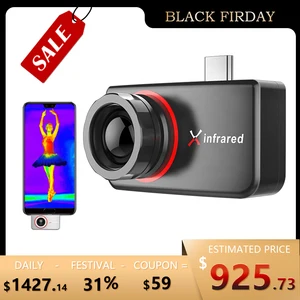 infiray t3pro thermal imaging camera smart phones android type c professional grade night vision portable infrared imager free global shipping