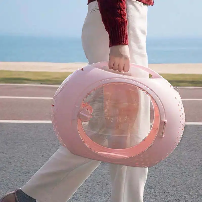 

Portable Portable Pet Bag Space Capsule Cat Cage Outing Breathable Air Box Large Space Wide View Comfortable Safe Cat Bag