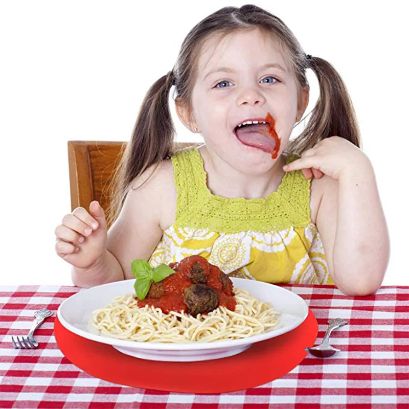 Силиконовый коврик для микроволновой печи диаметром 12 дюймов антипригарный