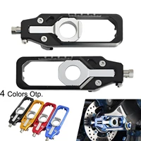 rear axle block chain adjuster anodized for bmw s1000r 2013 2018 hp4 2012 2015 cnc chain adjusters assembled