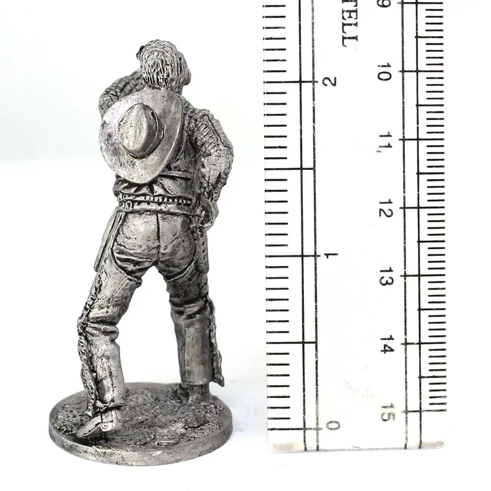 Дерущийся ковбой - оловянный солдатик фигурка 54 мм WW23 | Дом и сад