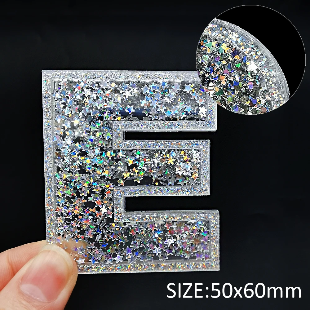 A Z серебряные блестящие пластиковые резиновые шейкеры зыбучий песок акриловые